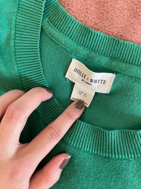 Zeleny pulover, reserved,l