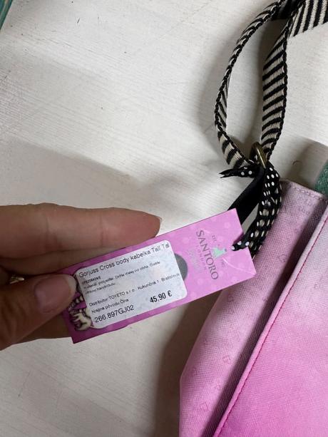 Santoro dievčenska crossbody kabelka tall, santoro