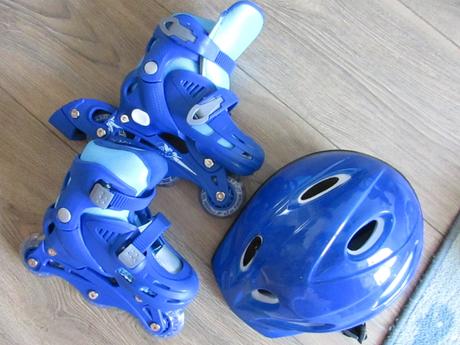 Kolieskove korcule a prilba, 28