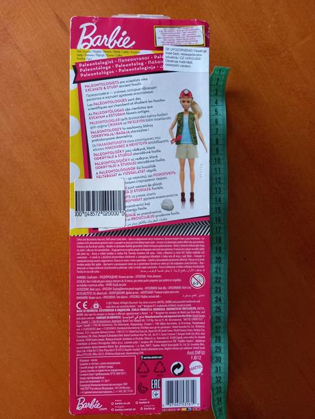 Barbie paleontologička z roku 2017, 