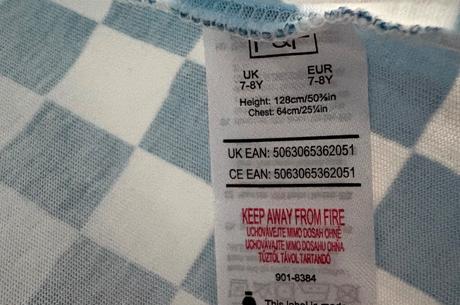 Kockované tričko veľ. 128, f&f,128