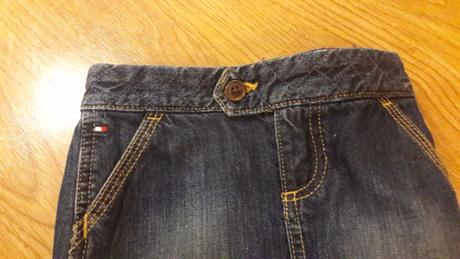 Riflová suknička  tommy hilfiger, tommy hilfiger,86