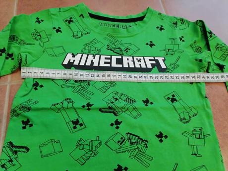 Tričko minecraft, veľ. 122, 122