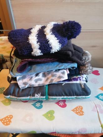 Balík dievča. veľ. 128 jeseň, zima 10 ks už aj s p, 122–134