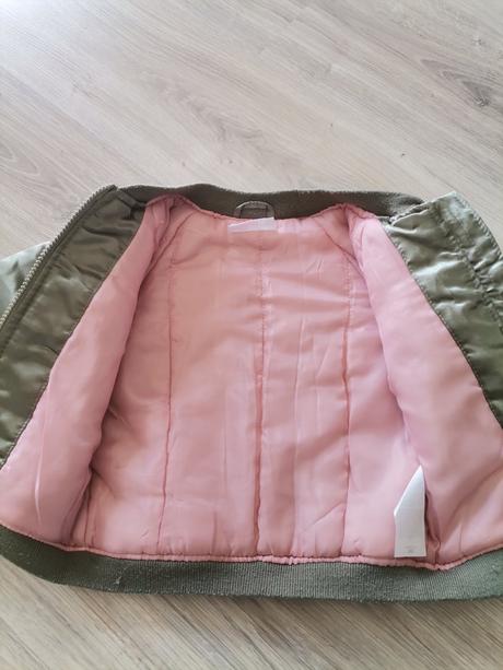 Dievčenska zelená bunda bombera, pepco,86