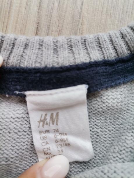 Chlapčenský sveter, h&m,74