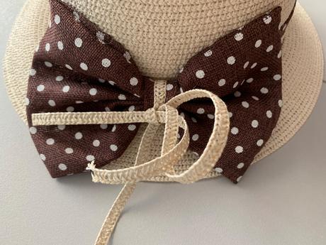 Damsky slameny klobuk s maslou, 