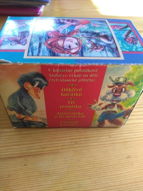 Pohadková krabička 3x knižka - 3 eur,