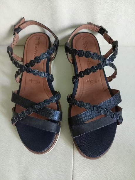 Tamaris kožené sandále, tamaris,39