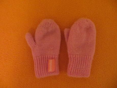 Teplé ružové jednoprstové rukavičky, brendon,62