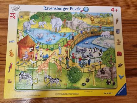 2x24ks puzzle ravensburger na doske, 