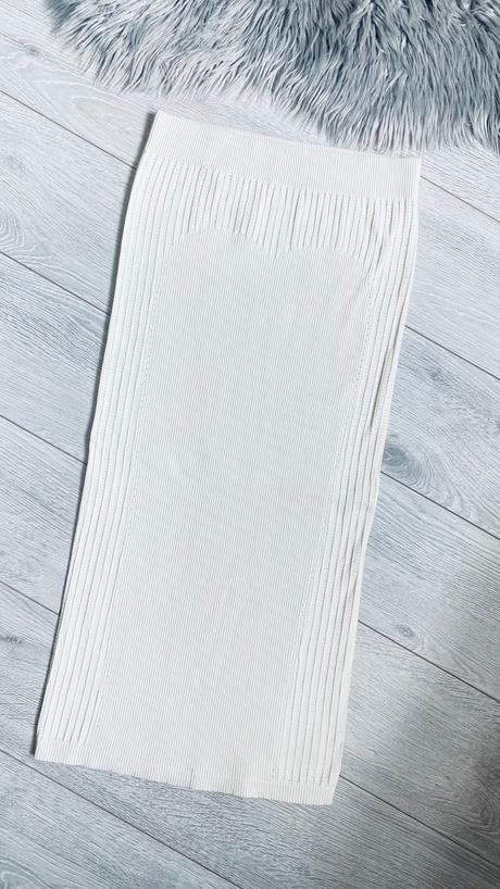 Bandážová midi sukňa bershka, bershka,xs