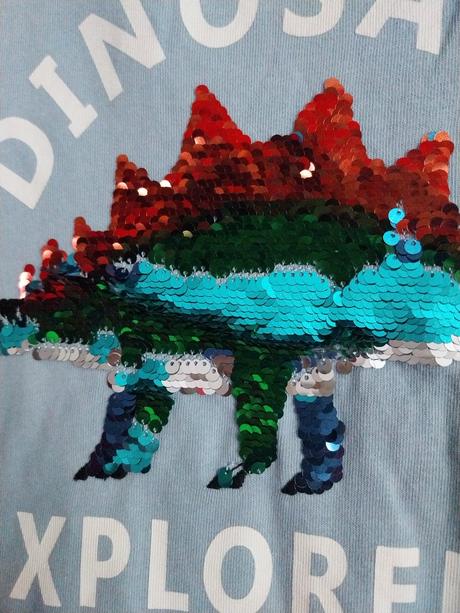 Mikina dino, h&m,134