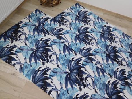 Závesy bavlnené hútna látka, 