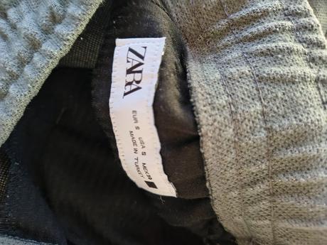 Upletove elegantné nohavice, zara,s