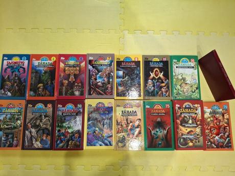 18 knih zo serie traja pátrači, 