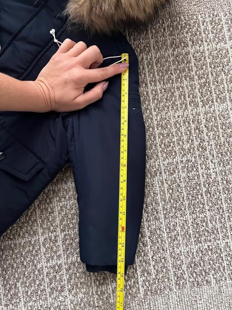 Zimná pérová bundička tommy hilfiger 92/98, tommy hilfiger,92