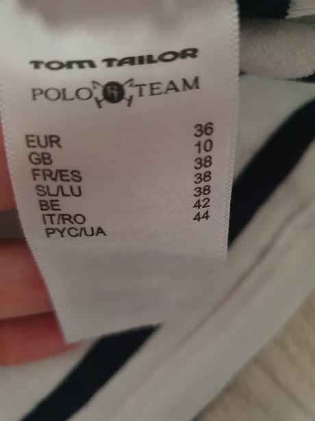 Tričko/ nátelník značky tom tailor veľkosť s-36, tom tailor,s