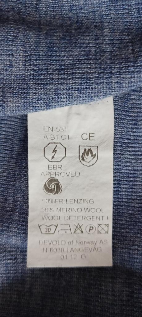 Devold protection merino m/l, m