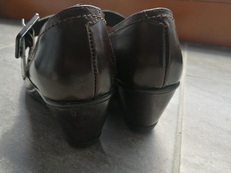Bata kožené pohodlné mary jane topánky v38, baťa,38