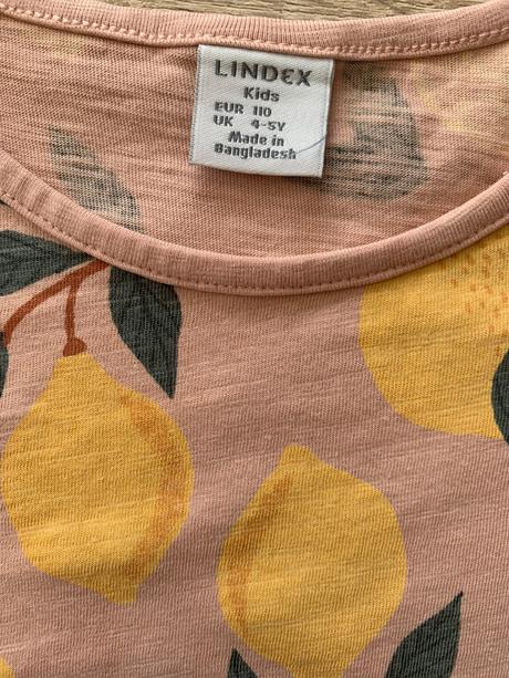 Lindex súprava citróny 98/104, lindex,104