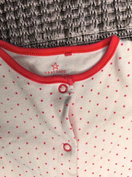 Bodkovaný overal, pyžamko, next,80