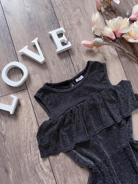 Trblietavé šaty, xs