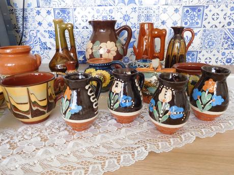 Keramika  farebná rozna, 