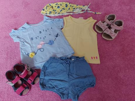 Letné oblečenie 80/86, 68–80