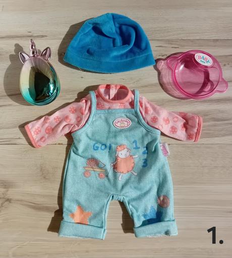 Oblečenie a doplnky pre bábiky baby born a anabell, 