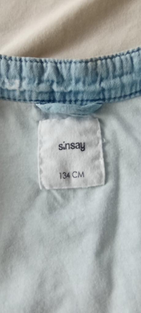 Tenká riflovka 134, sinsay,134