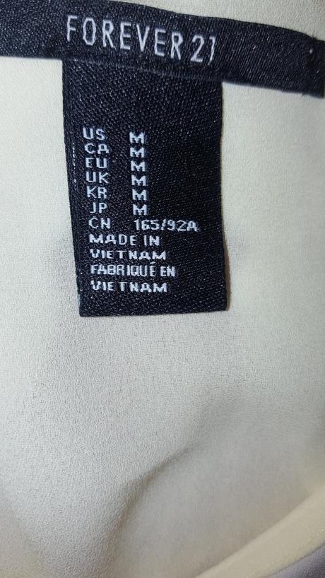 Bledožltá blúzka forever 21, m