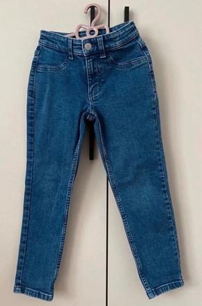 Detské modré rifle slim tchibo kids, tchibo,116