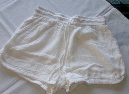 H&m biele kraťasy vel.s, h&m,s