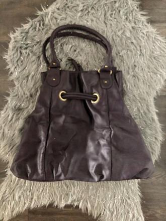 Fialová kabelka, xxl kabelka, f&f