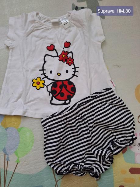 Letná súprava, h&m,80