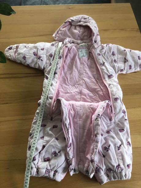 Teplá zimná kombinéza pre dievčatko 3-6 mesiacov n, name it,62
