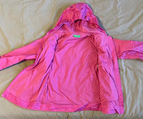 Dievčenská prechodná bunda, benetton,146
