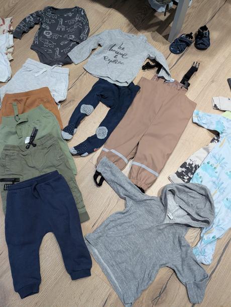 Balík oblečenia pre chlapca, 68–80