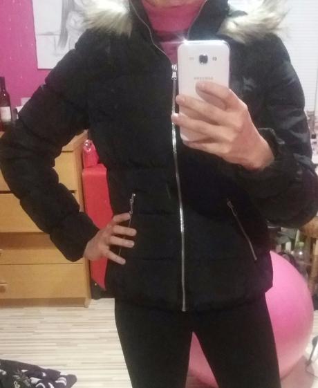 Zimná bunda, h&m,s