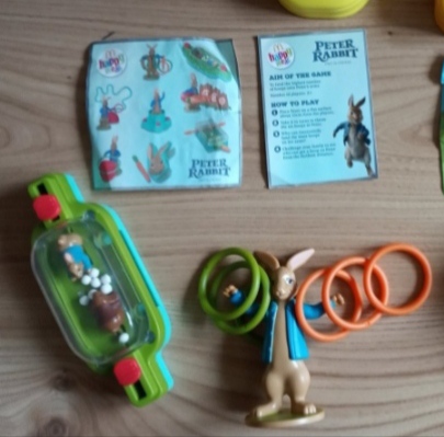 Peter rabit hracky., 