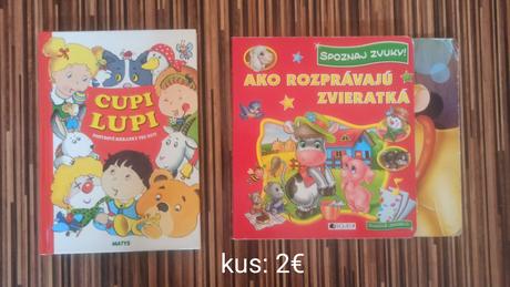 Rozne detske knihy pre najmensich,