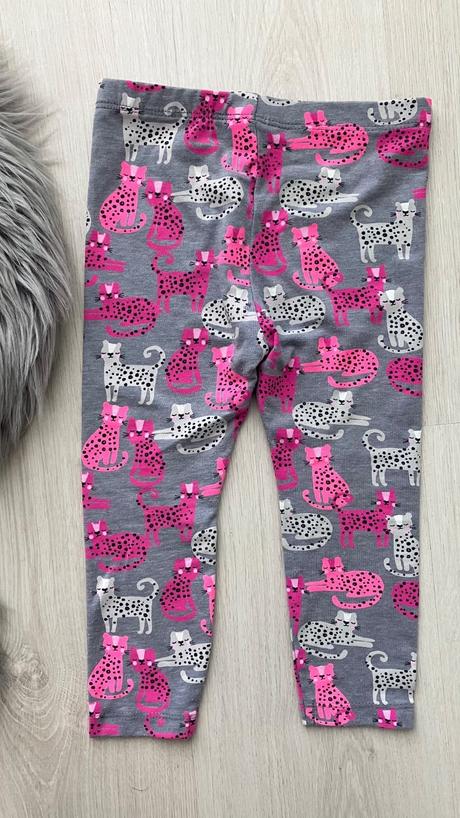 Dievčenské vzorované legíny (92), 92