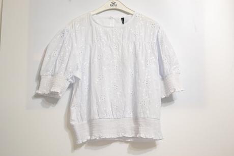 Biela madeirová blúzka m, m