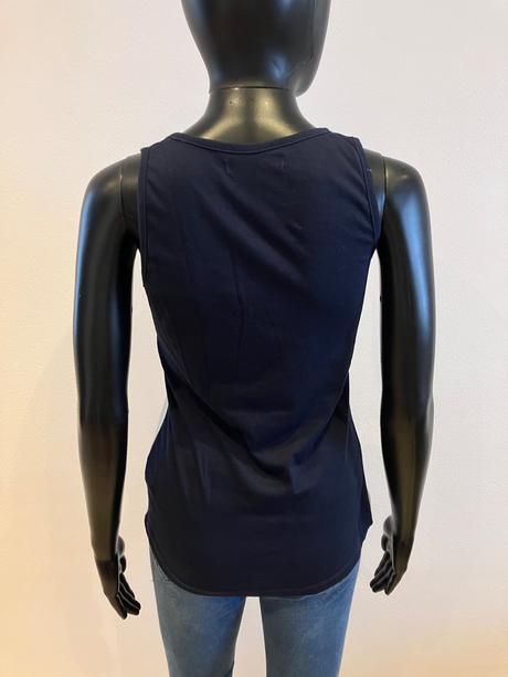 Dámske bielo-modré tričko s nápisom (38), gate,m