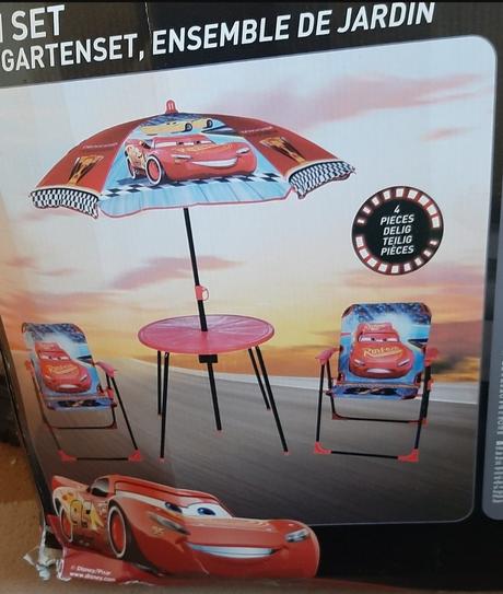 Detský záhradný set cars, nepouzivany, 