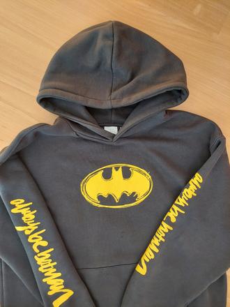 Tmavošeda mikina batman, zara,164