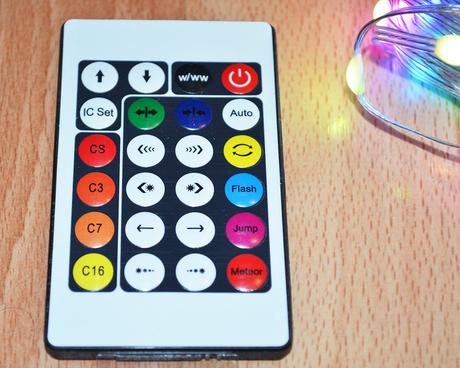 Vianocna smart retaz 100 led rgb 10m, 