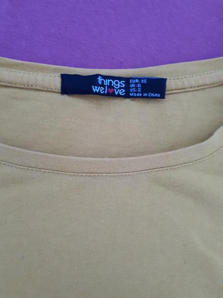 Tričko zn. things we love, xs