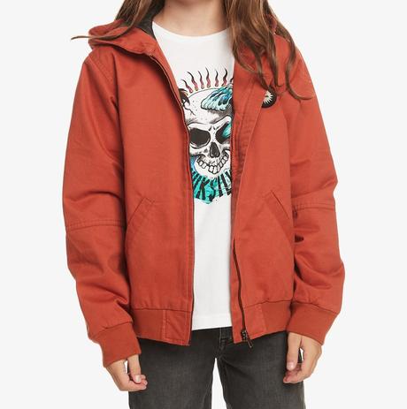 Prechodná bunda s kapucňou, 172cm (l) na 14 rokov, quiksilver,170